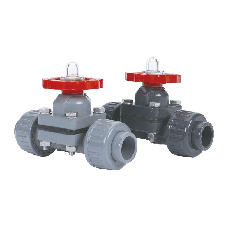 Double Union Diaphragm Valve